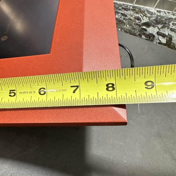 Brookstone Digital Photo Frame USB Video In/Out Memory Card Input 9.5 x 8.5 - Picture 12 of 13